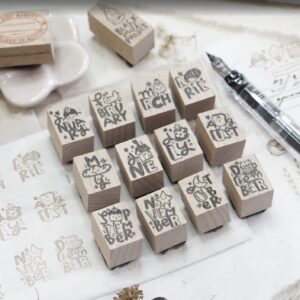 Blackmilk Project - This Moment - Monthly Stamp Set