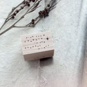 NOVE – Little Ordinary People – Find Your Sparkle – Stamp