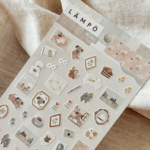 MindWave - Lampo - Dog in Late Afternoon - Mini Sticker