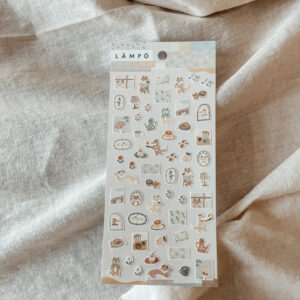 MindWave – Lampo – Fox in the Rain – Mini Sticker