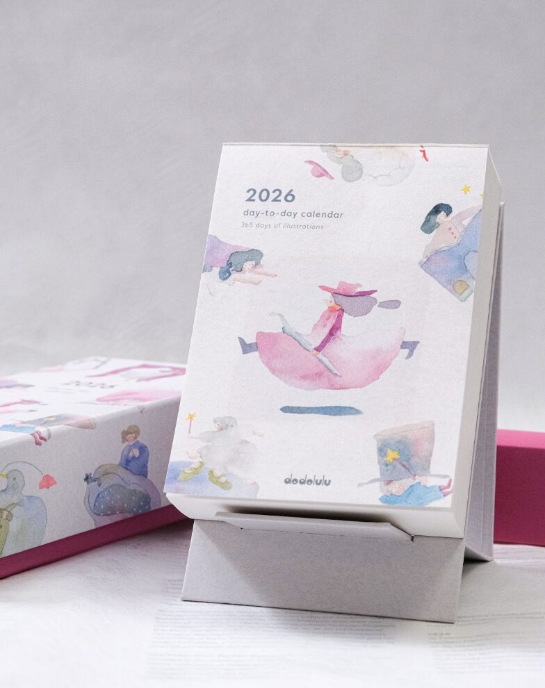 2026 - Dodolulu - 365 Daily Desk Calendar