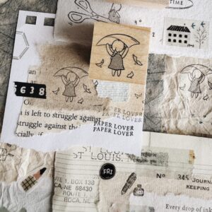 PensPapersPlanner – Her Paper World (Paper Lover Girl) – Stamp