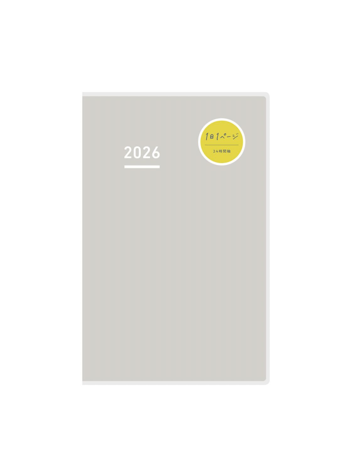 2026 - Jibun Techo DAYs - Grey (A5 Slim)