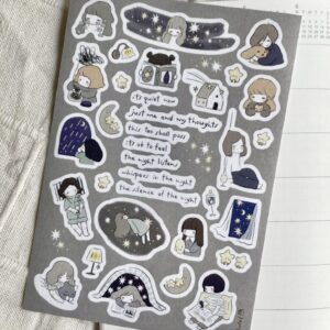 Ms Bulat – Me, The Moon, The Stars – Sticker
