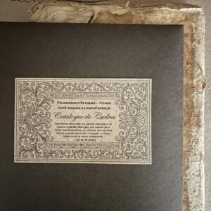 Cafe Analog x Lamp x Paperi Brocante – Catalogue de Cadres – Exclusive Memo Paper