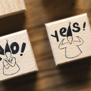 Modaizhi – Notice – YES/NO Elf – Stamp Set