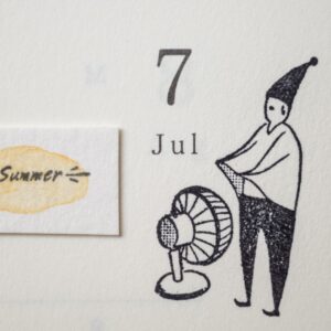 Modaizhi - Bye Bye Heat! - Stamp