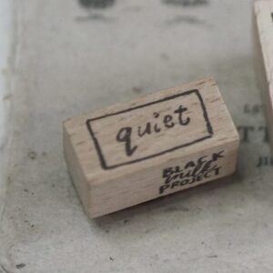 Blackmilk Project – Quiet Frame – Stamp