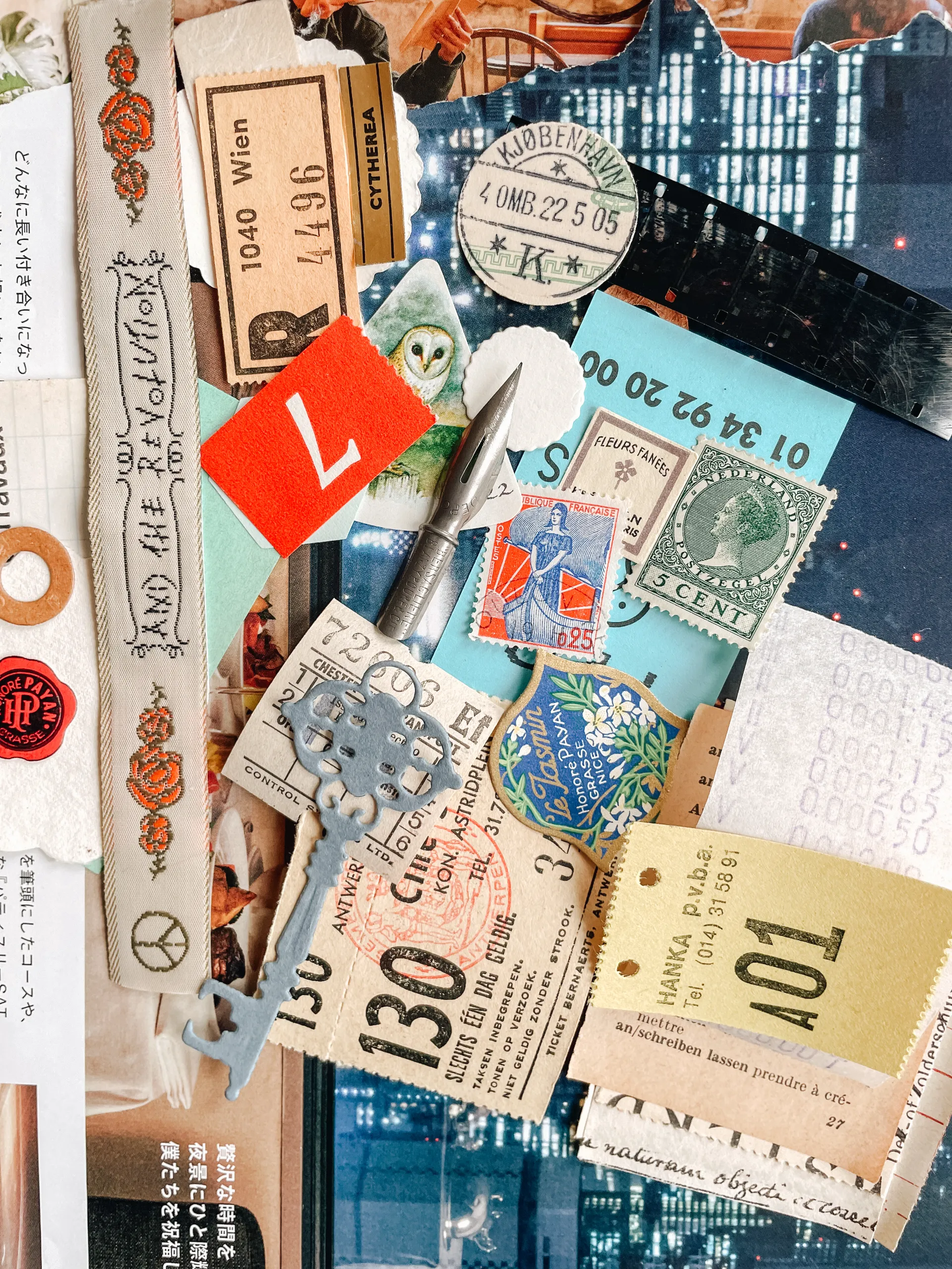 Cafe Analog x Paper Fairy - EPHEMERA 2 - Authentic Vintage Ephemera