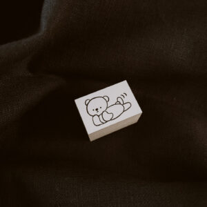Ranmyu – Bear on Its Belly – Stamp