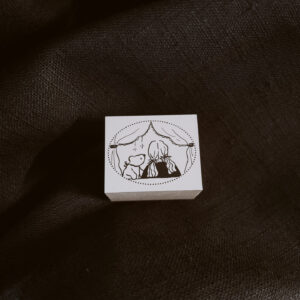 Ranmyu – Theatre Bear and Girl – Stamp