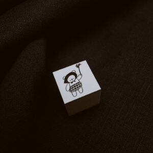 Ranmyu – Bear Cleaning Time – Stamp