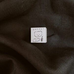 Ranmyu – Bear Taking a Break – Stamp