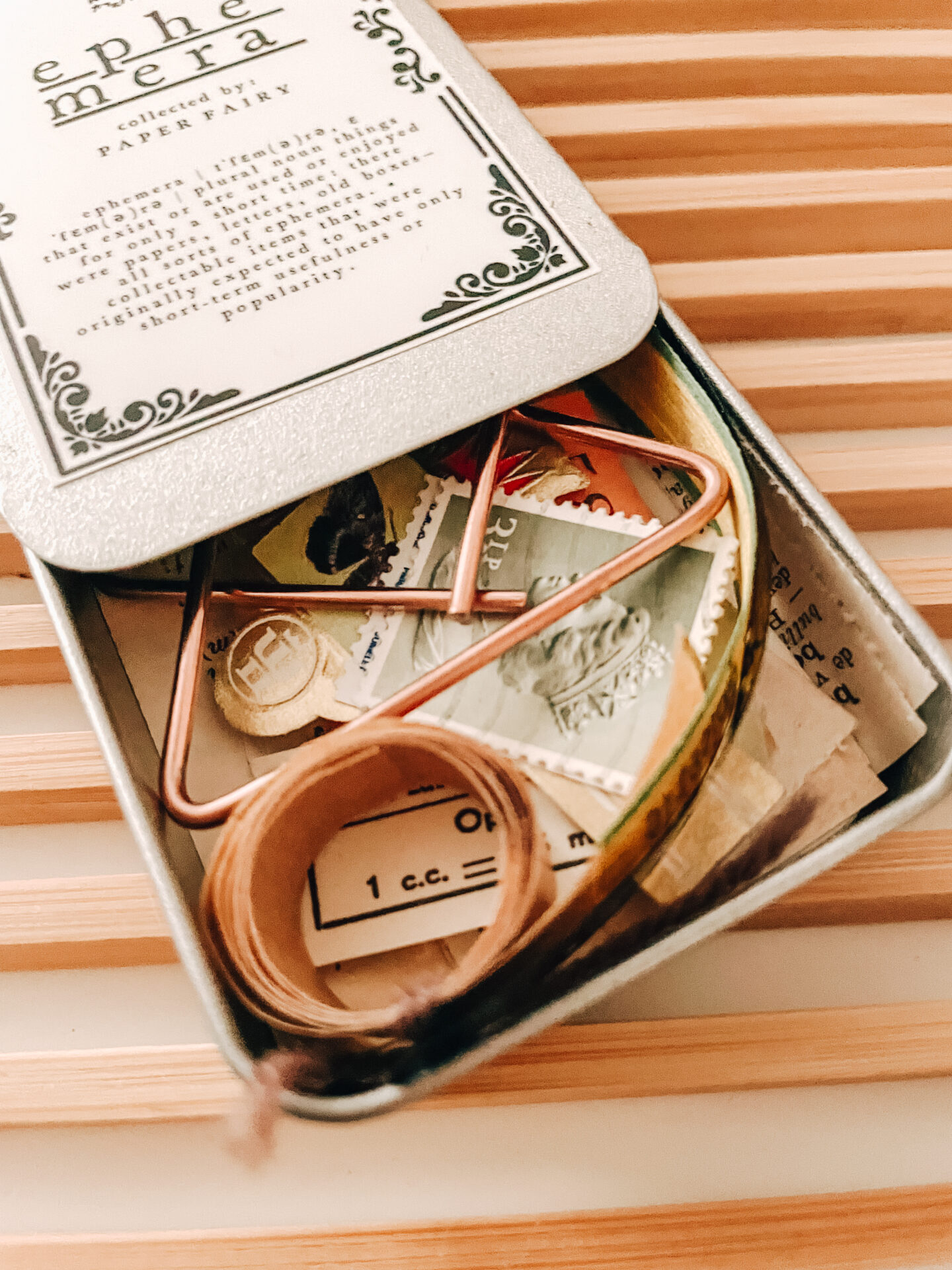 Cafe Analog x Paper Fairy - EPHEMERA - Authentic Vintage Ephemera