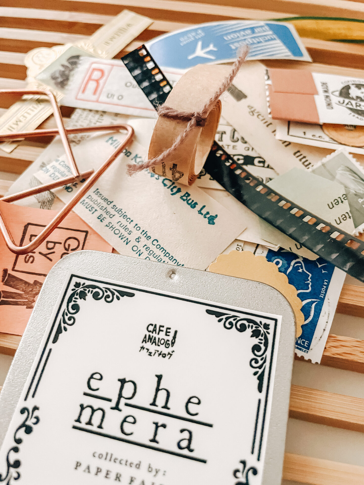 Cafe Analog x Paper Fairy - EPHEMERA - Authentic Vintage Ephemera