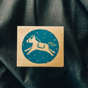 Kodomo no Kao – 2026 Stamp – MEDIUM Flying Horse