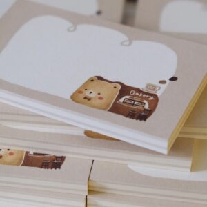 Eileen TAI Studio – Bearkery – Memo Pad
