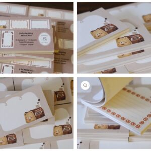 Eileen TAI Studio - Bearkery - Memo Pad