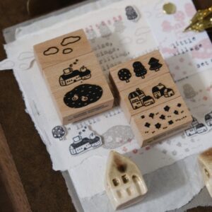 Eileen TAI Studio - Little Village Set A - Stamp Set