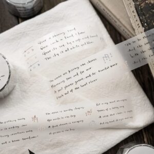 Jr.Journal – Picture Song Handwriting – Matte PET Tape