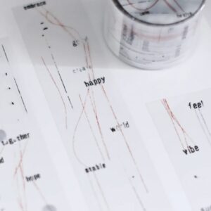 Jr.Journal – String – Glossy PET Tape