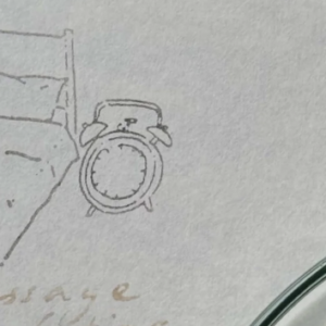 SOM Studio x wenyea's illustrations - Everyday Tools 3.0 - Alarm Clock - Stamp
