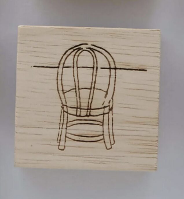 SOM Studio x wenyea's illustrations - Everyday Tools 2.0 - Full Chair - Stamp