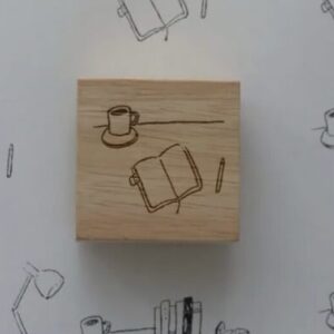 SOM Studio x wenyea’s illustrations – Celebrate Everyday Tools – Scenery of My Desk – Stamp