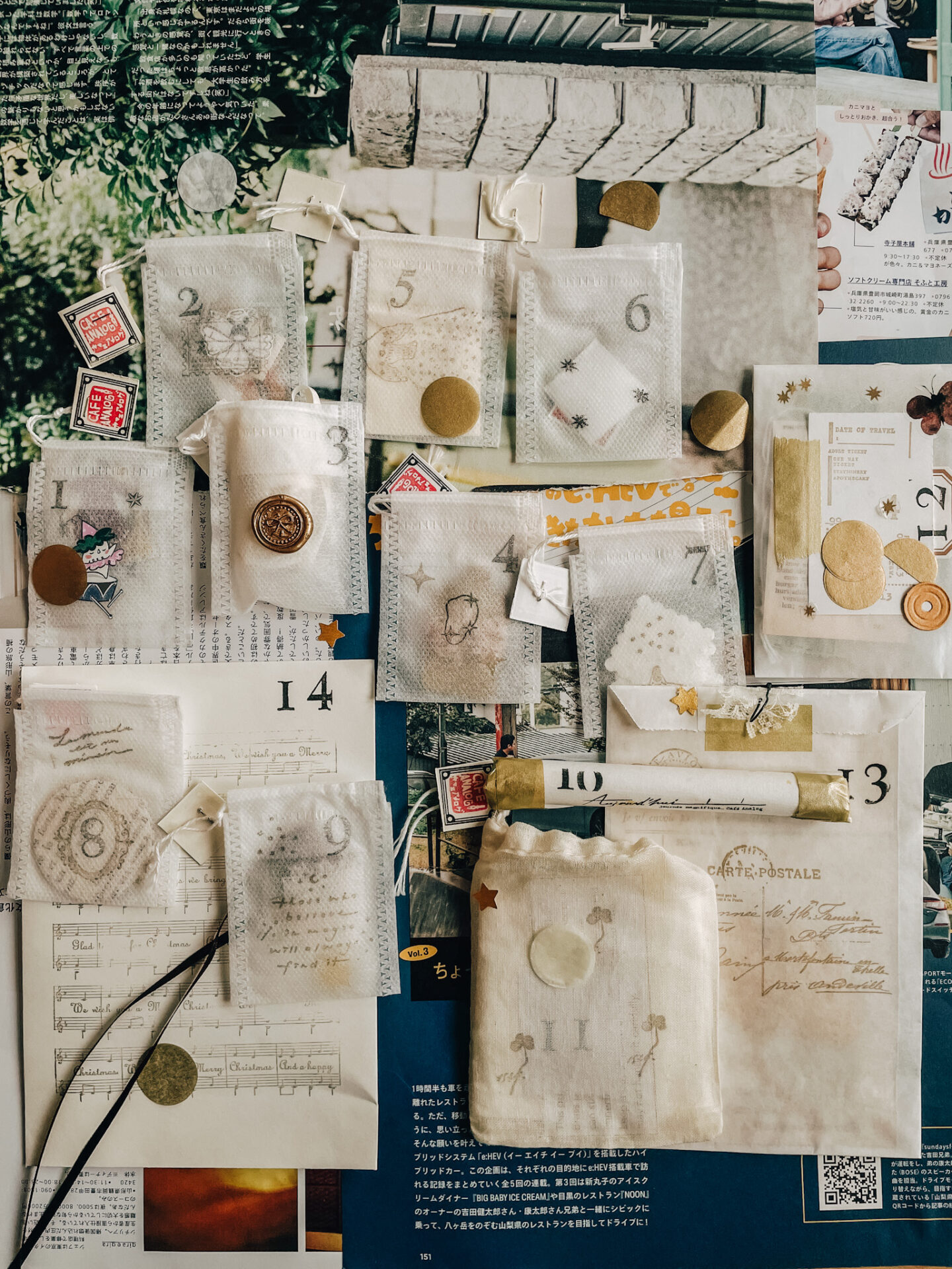 Cafe Analog x Paper Fairy - 14-Day Advent Creative Challenge Box