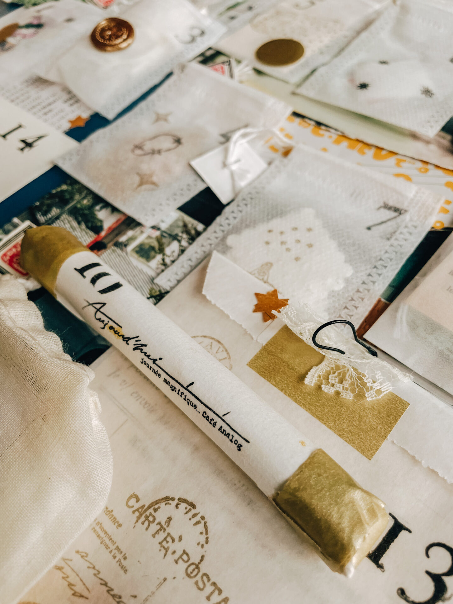 Cafe Analog x Paper Fairy - 14-Day Advent Creative Challenge Box
