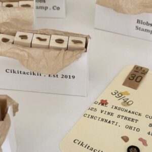 Cikitacikii - Blob - Stamp Set