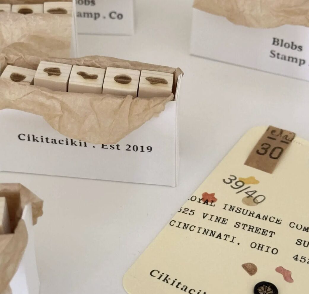 Cikitacikii - Blob - Stamp Set