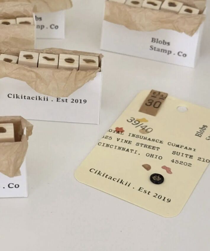Cikitacikii - Blob - Stamp Set