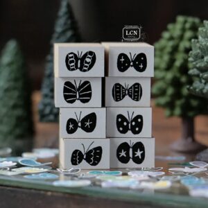 LCN – Lin Chia Ning – Shell Butterflies – Stamp Set