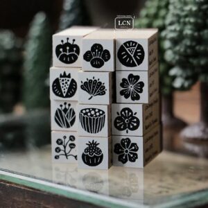 LCN – Lin Chia Ning – Wagashi Flowers – Stamp Set