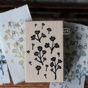 LCN – Lin Chia Ning – Gypsophila – Stamp