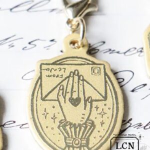 LCN – Lin Chia Ning – Hand Clip – Brass Charm