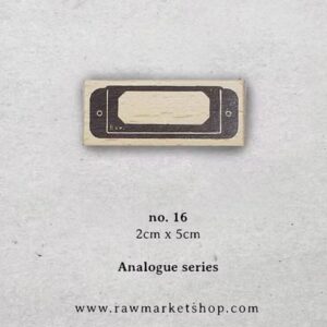Raw Market Shop – No. 16 – Tag Series – Stamp