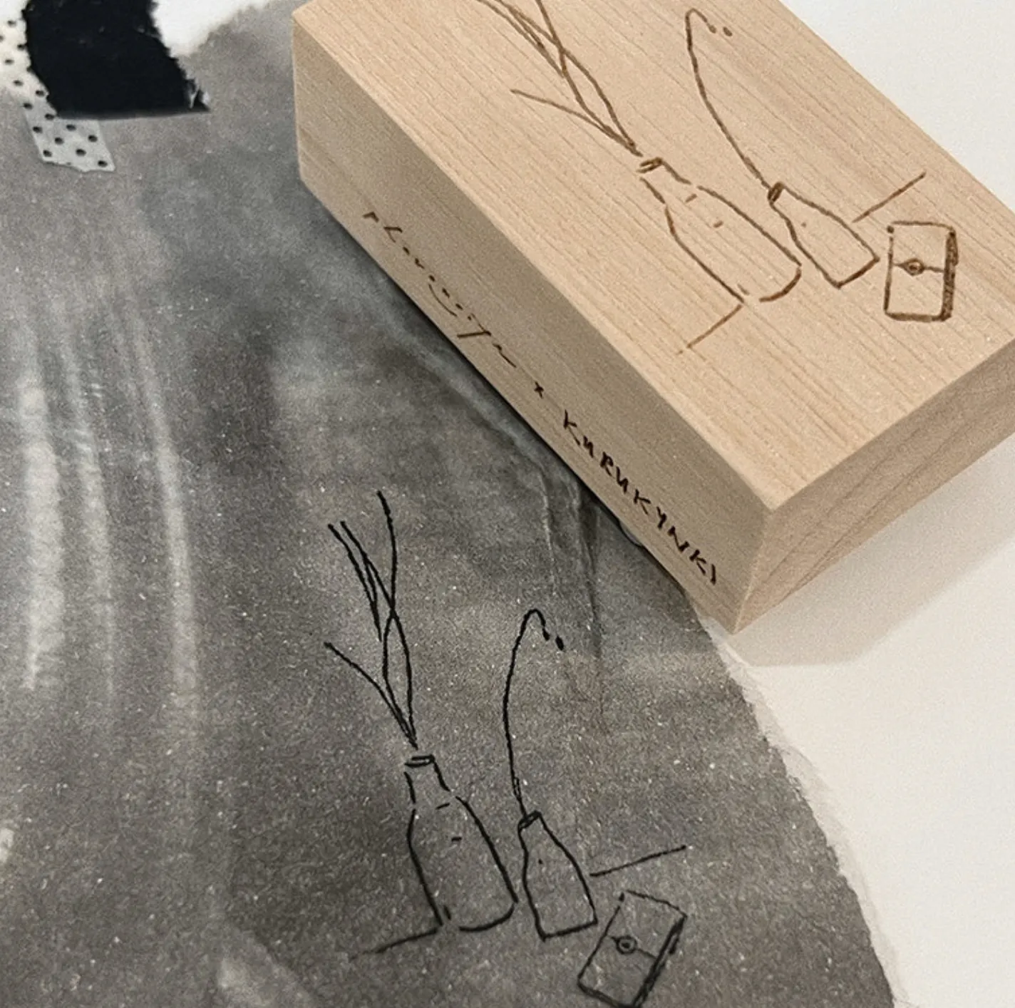 Phavourite x Kurukynki - A Scene - Stamp