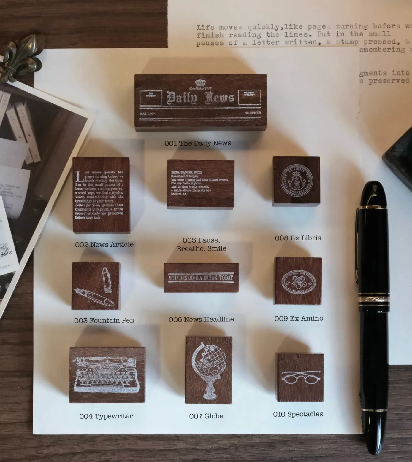 JieyaNow Atelier - Letters for Today - Stamp