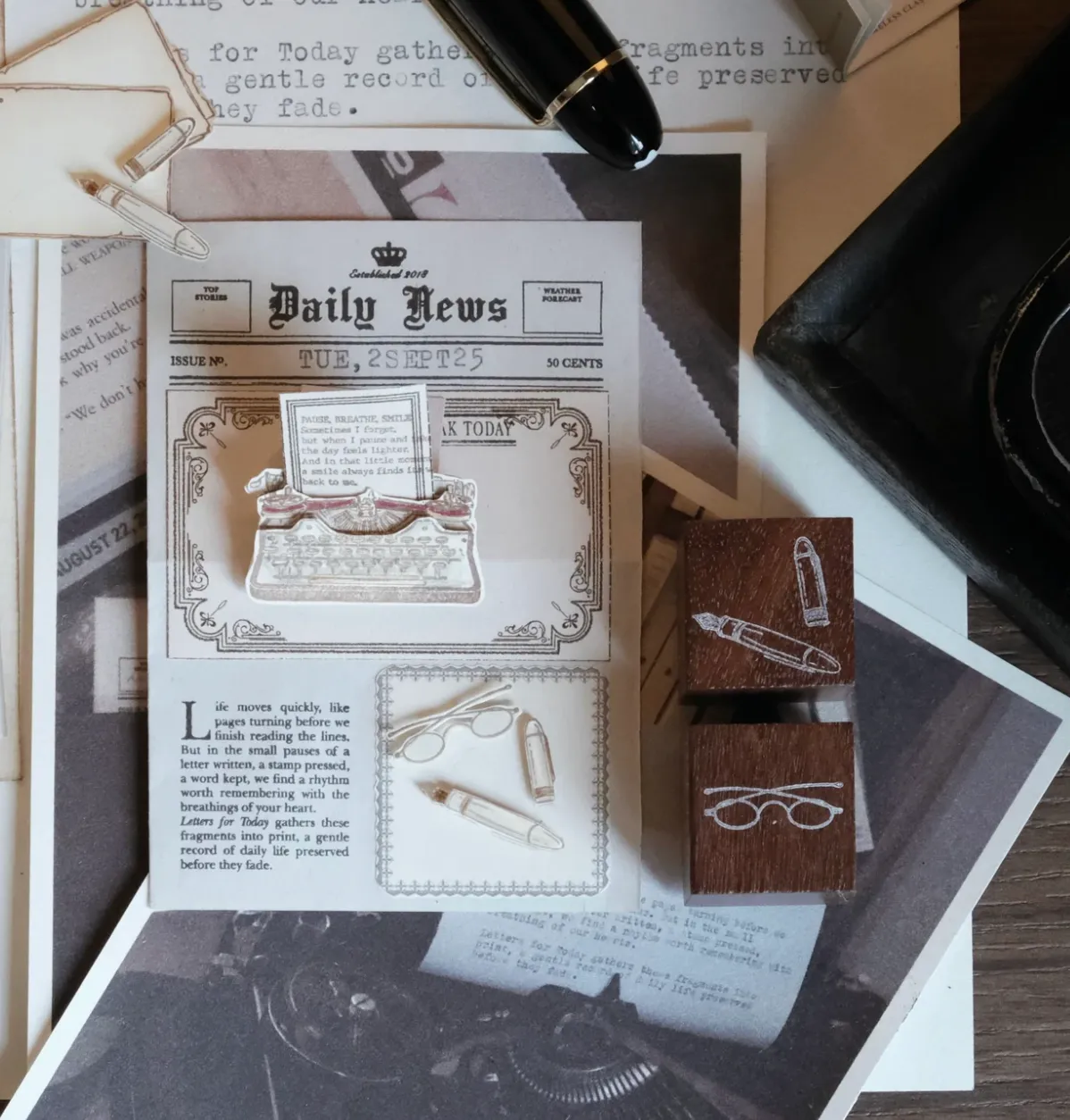 JieyaNow Atelier - Letters for Today - Stamp