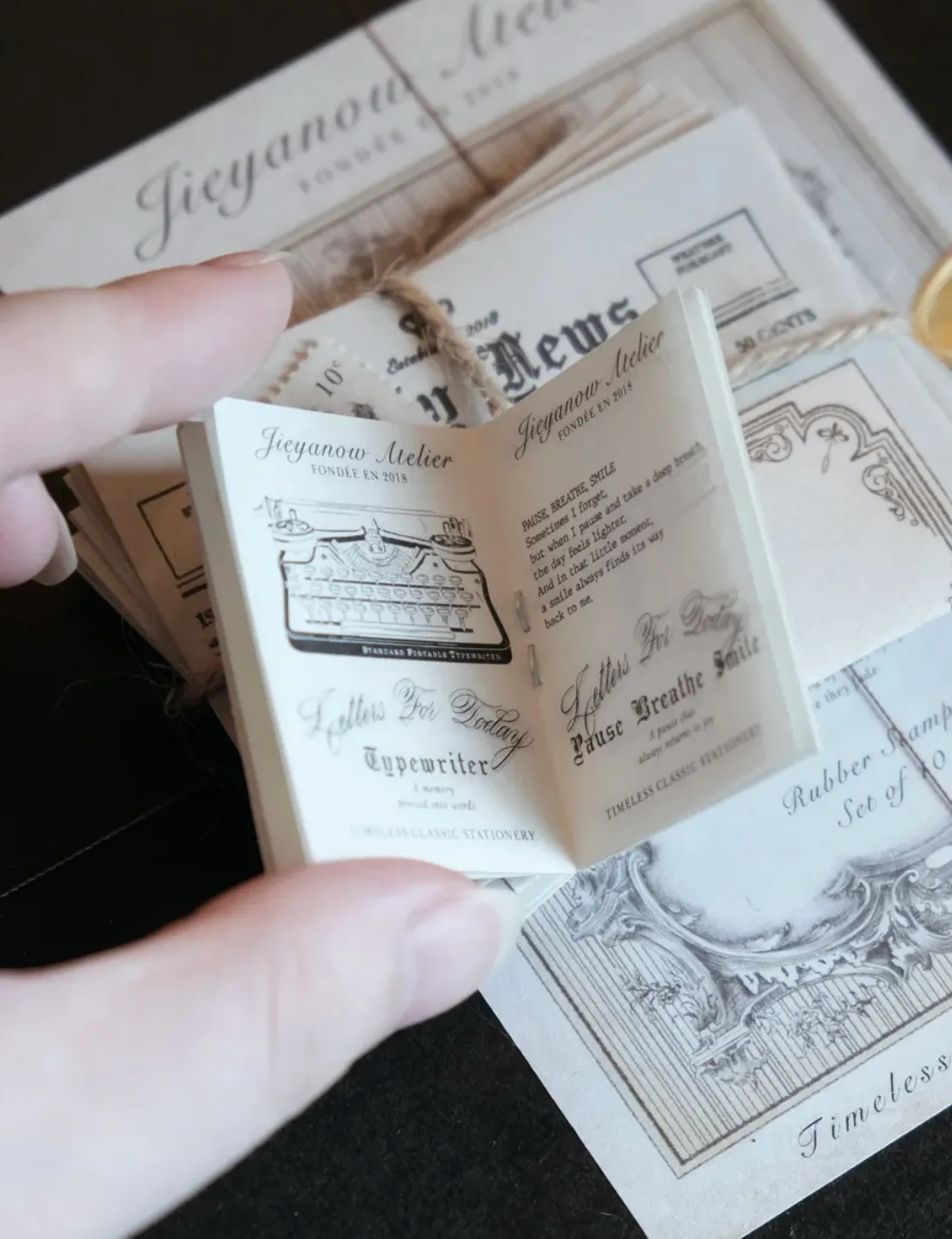 JieyaNow Atelier - Letters for Today - Stamp