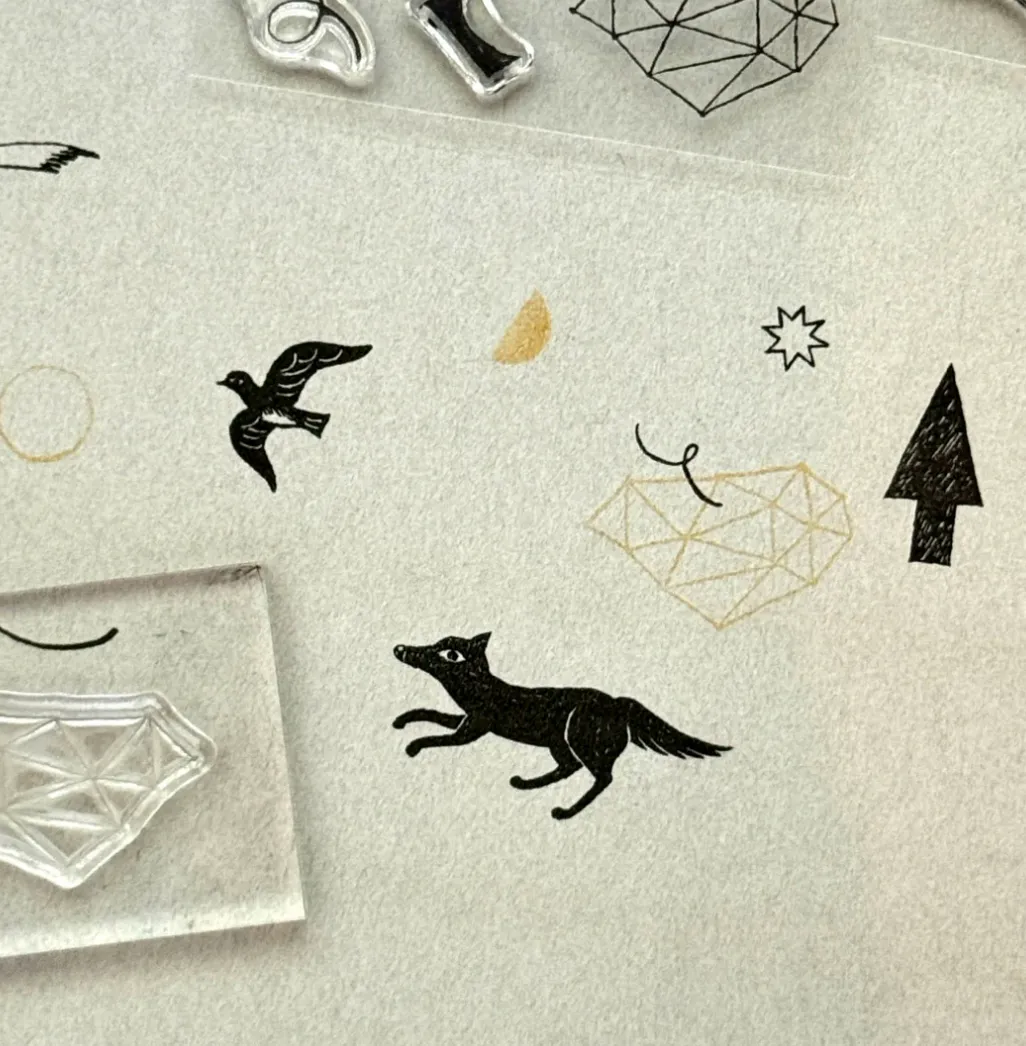Mizushima x Nishi Shuku - In the Night - JIZAI Stamp Set Box