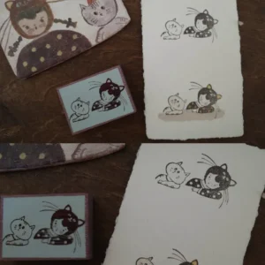 HANEN Studio x Kaia – Freckles Girl 2.0 – Tilting Head – Stamp