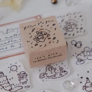 Eileen Tai – Let’s Play – Windy Day – Stamp