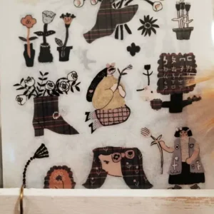 misshoegg - Coffee-Colored Days - Transfer Stickers