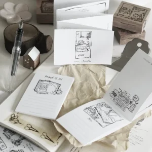 Blackmilk Project – Pages of Me – Perforated Accordion Memo Sheets