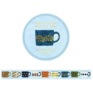 Cozyca x Midori Asano – My Favorite Mugs – Washi Tape