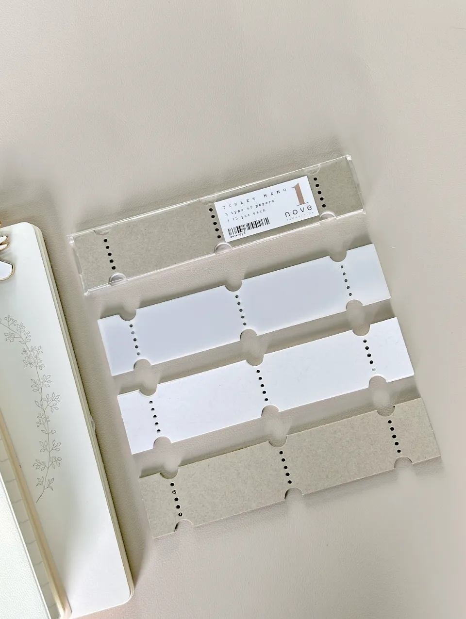NOVE - Jourt'aime 2 - Ticket Memo 1 - Loose Memo Sheets