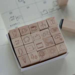 wenyea’s illustrations – Petite Stamp 2.0 – A Day in the Life – Stamp